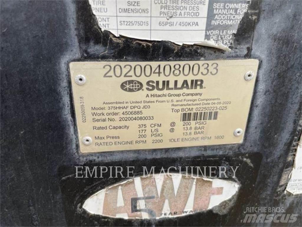 Sullair DPQ375HHAF コンプレッサー