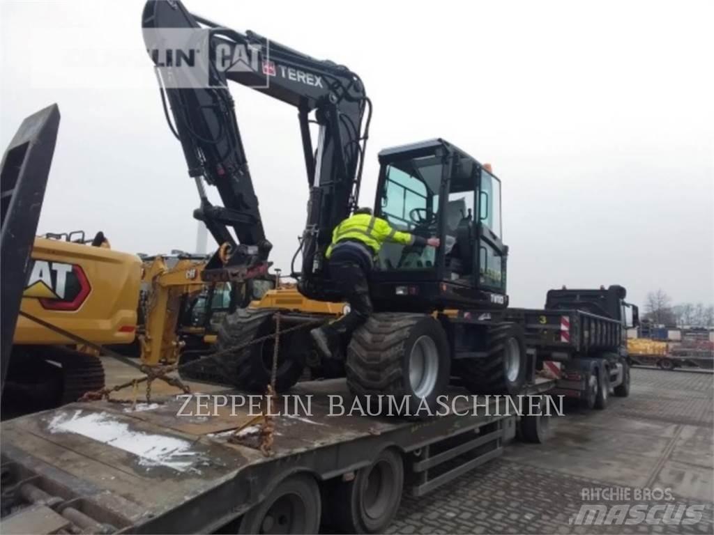 Terex TW110 ホイール式油圧ショベル（パワーショベル・ユンボ・バックホー）