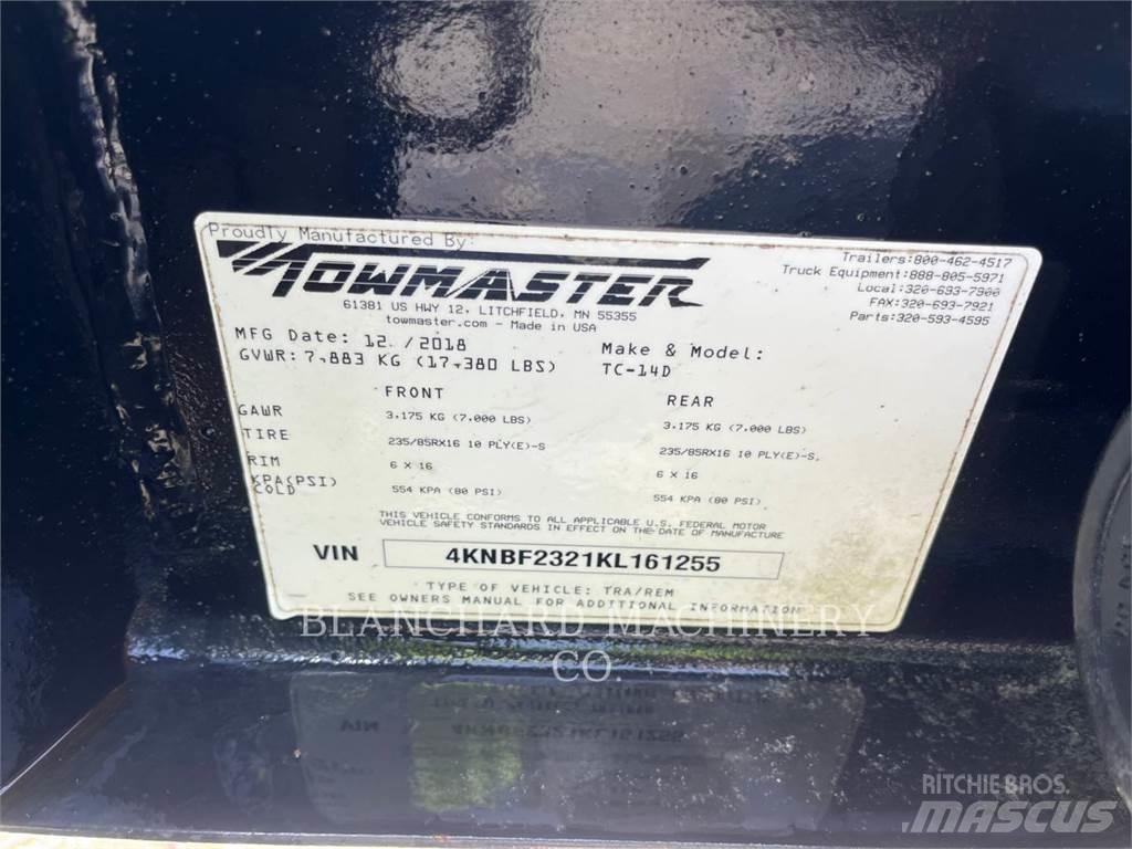 TOWMASTER TC-14D その他トレーラー