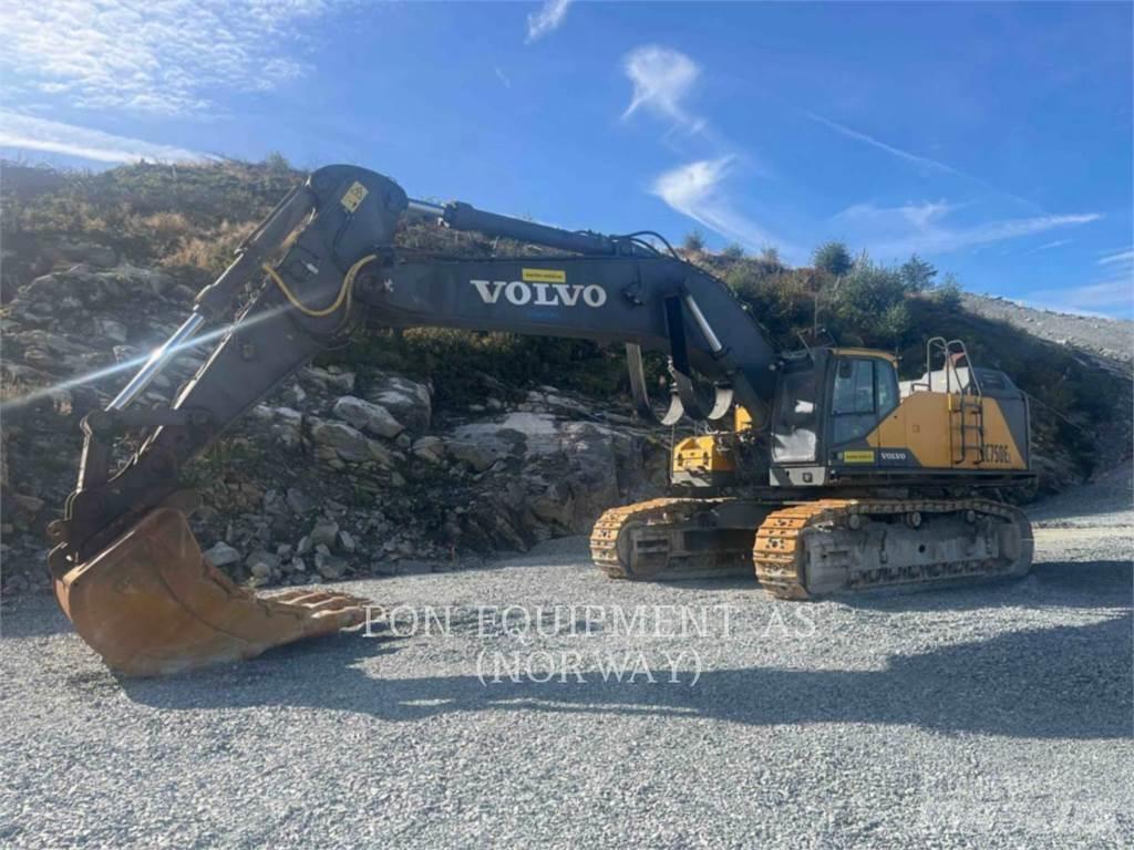 Volvo EC750 大型油圧ショベル12t以上（パワーショベル・ユンボ）