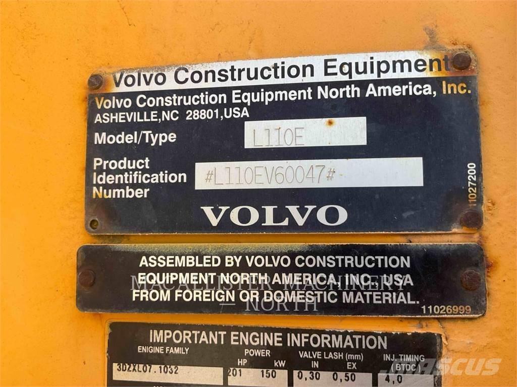 Volvo L110E ホイールローダー・タイヤショベル