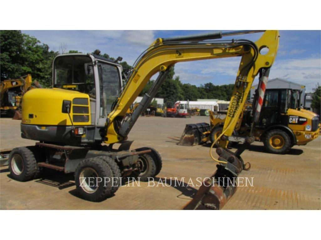 Wacker 6503 ホイール式油圧ショベル（パワーショベル・ユンボ・バックホー）