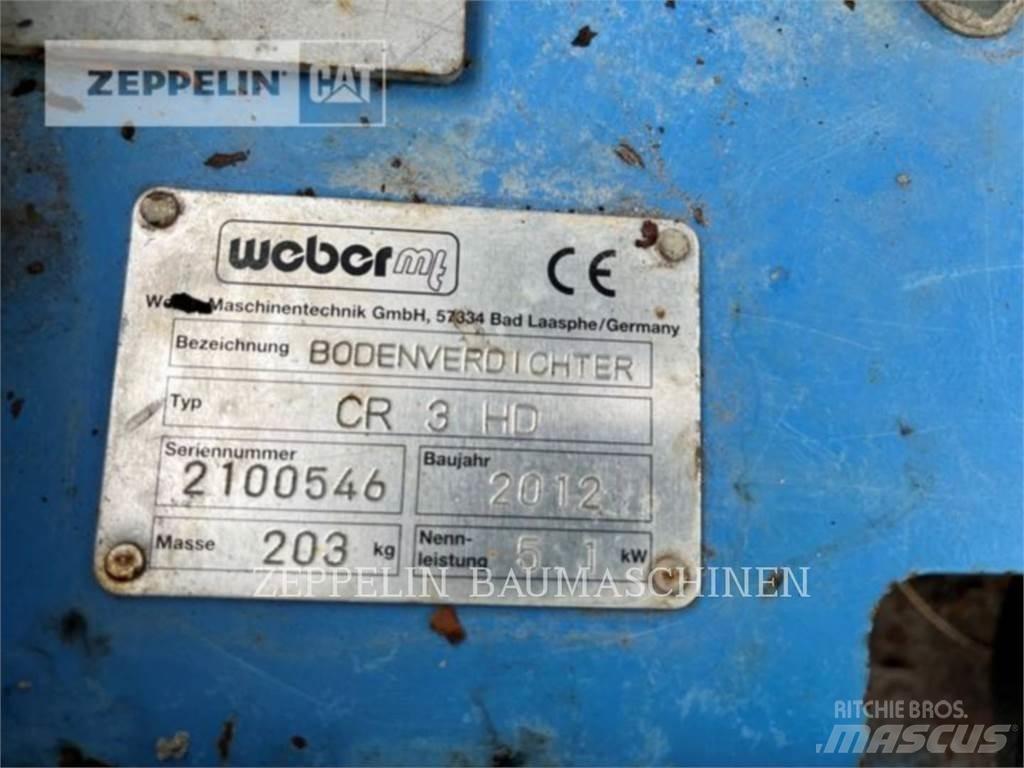 Weber CR-3HD プレートコンパクター