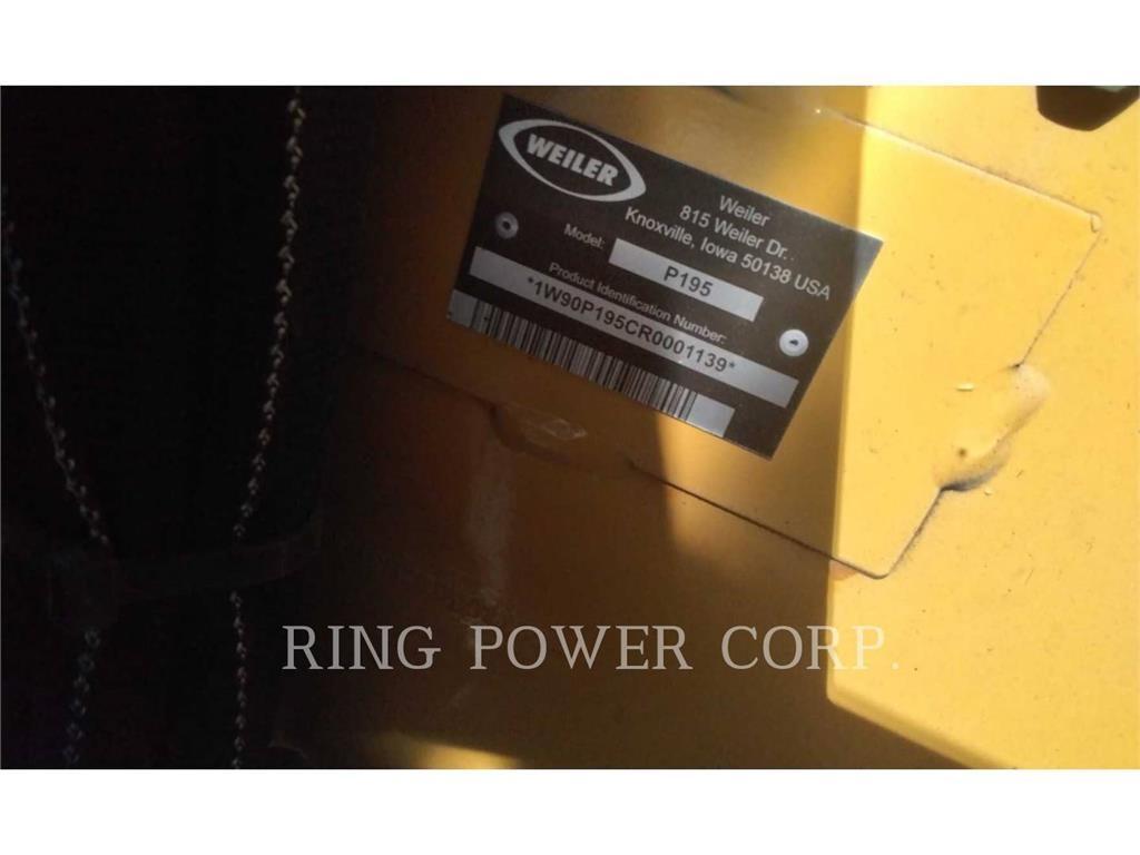 Weiler P195 アスファルトリサイクルマシン