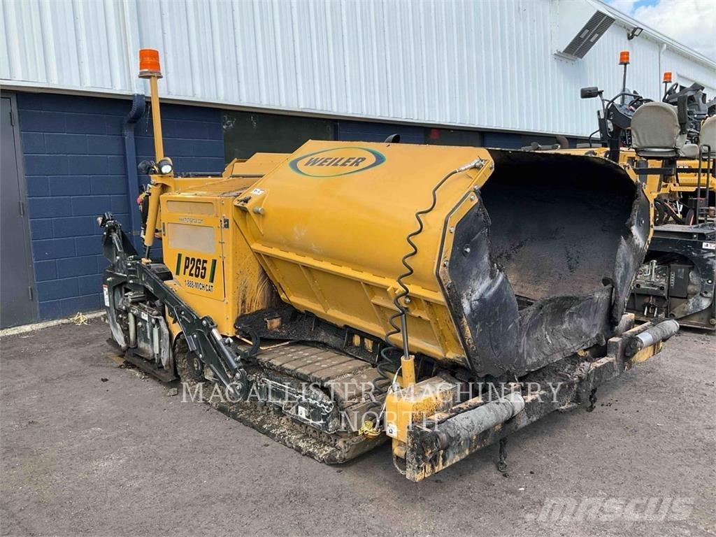 Weiler P265 PAVER アスファルトフィニッシャ
