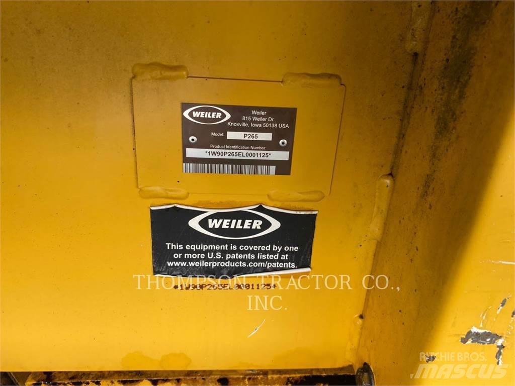 Weiler P265FV アスファルトフィニッシャ