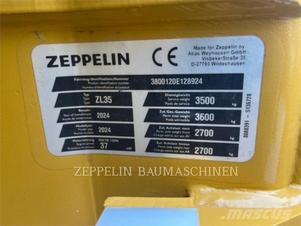 Zeppelin ZL35 ホイールローダー・タイヤショベル