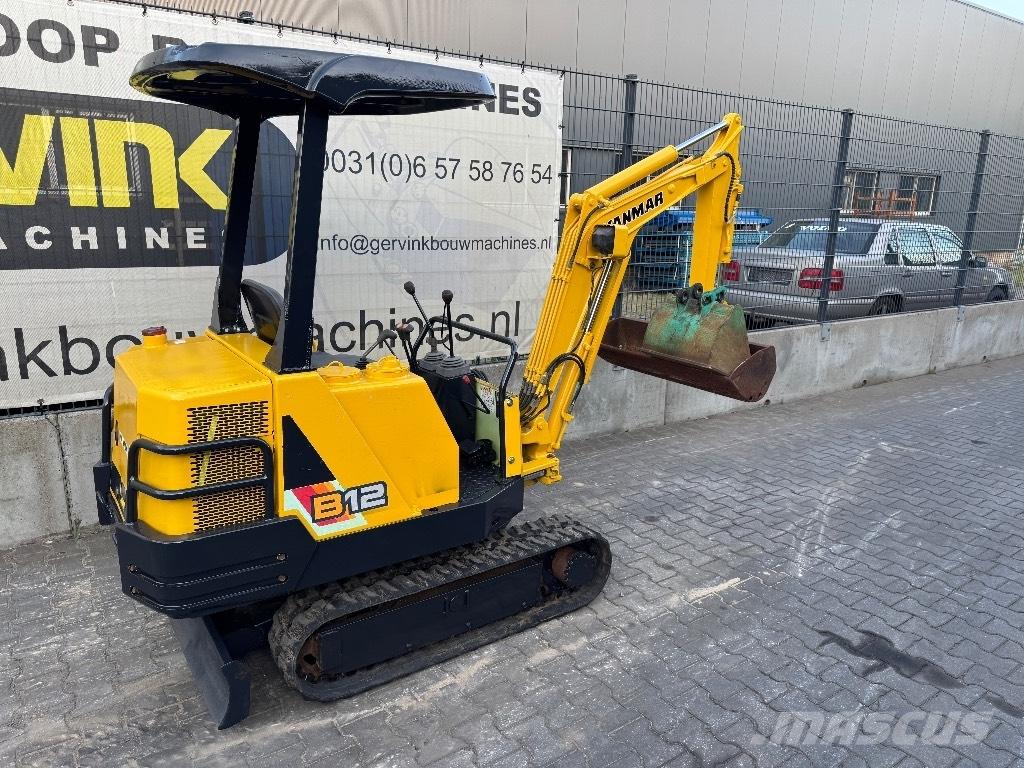 Yanmar B12 ミニ油圧ショベル 7t以下（ミニユンボ・ミニディガー）