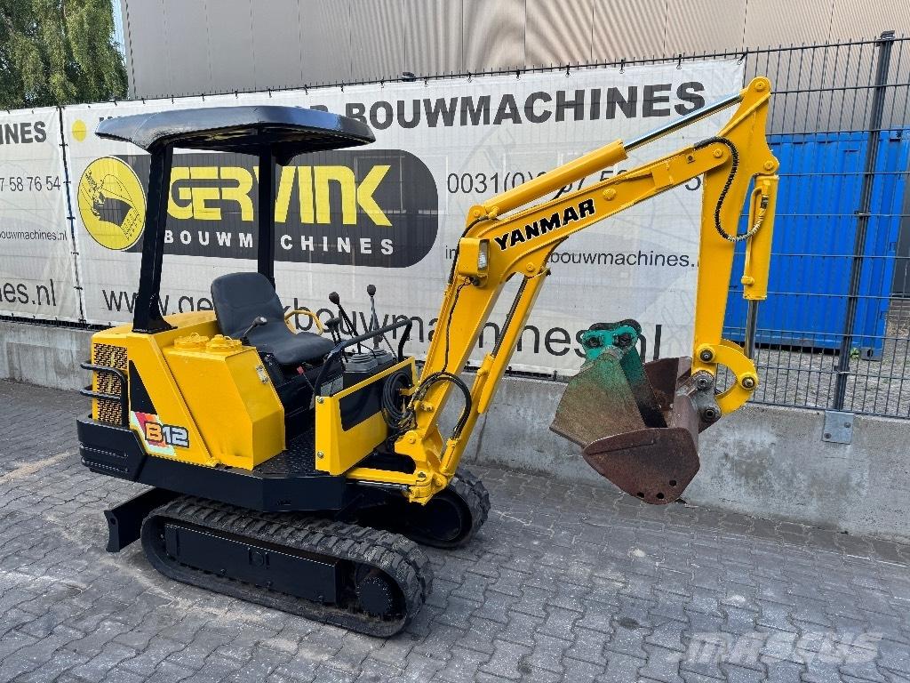 Yanmar B12 ミニ油圧ショベル 7t以下（ミニユンボ・ミニディガー）