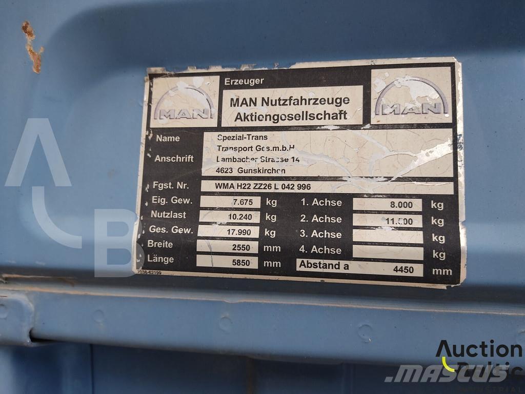 MAN TGA18.430 中古トラクターヘッド | トレーラーヘッド