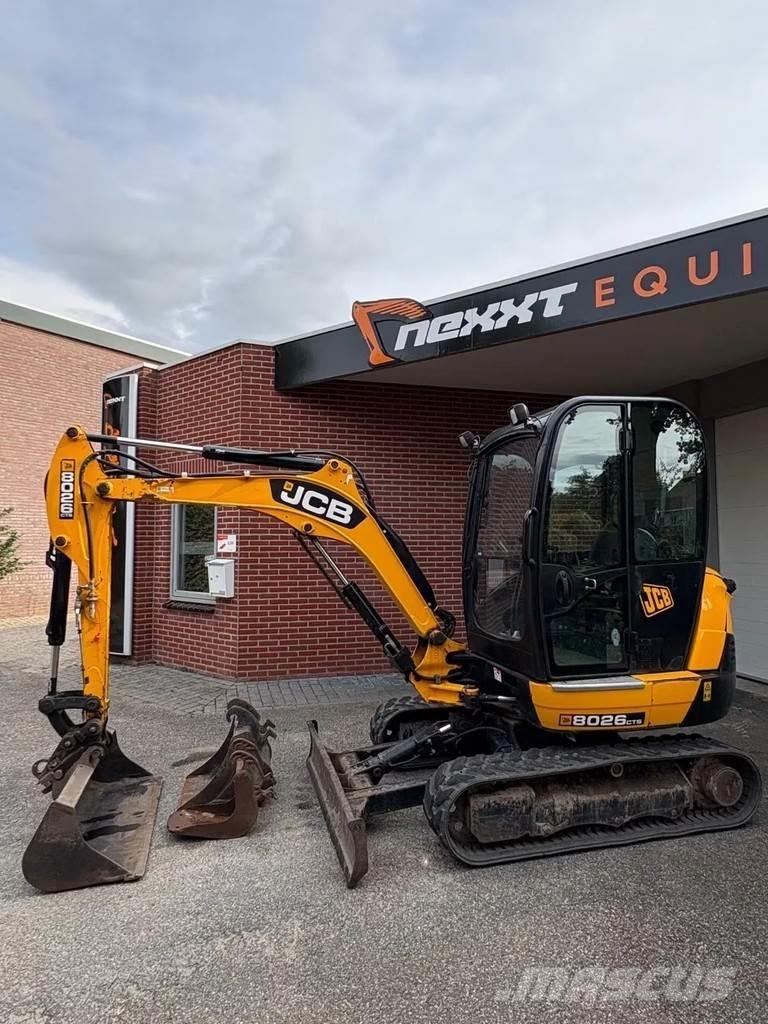 JCB 8026 CTS ミニ油圧ショベル 7t以下（ミニユンボ・ミニディガー）