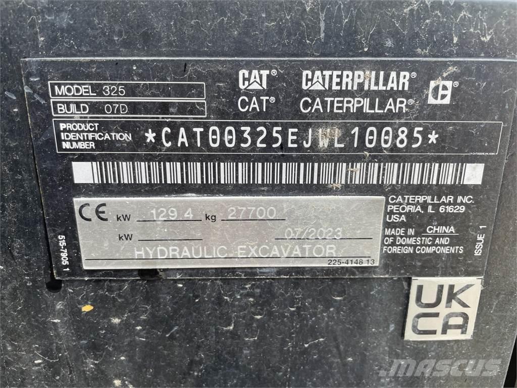 CAT 325 大型油圧ショベル12t以上（パワーショベル・ユンボ）