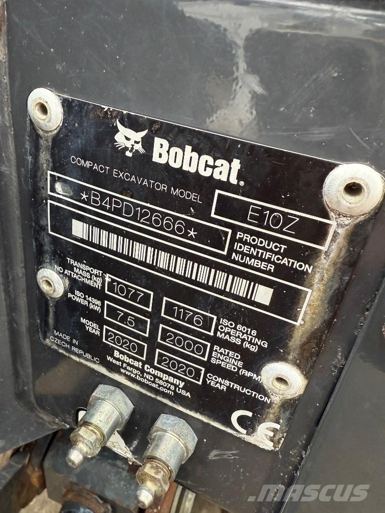 Bobcat E 10z ミニ油圧ショベル 7t以下（ミニユンボ・ミニディガー）