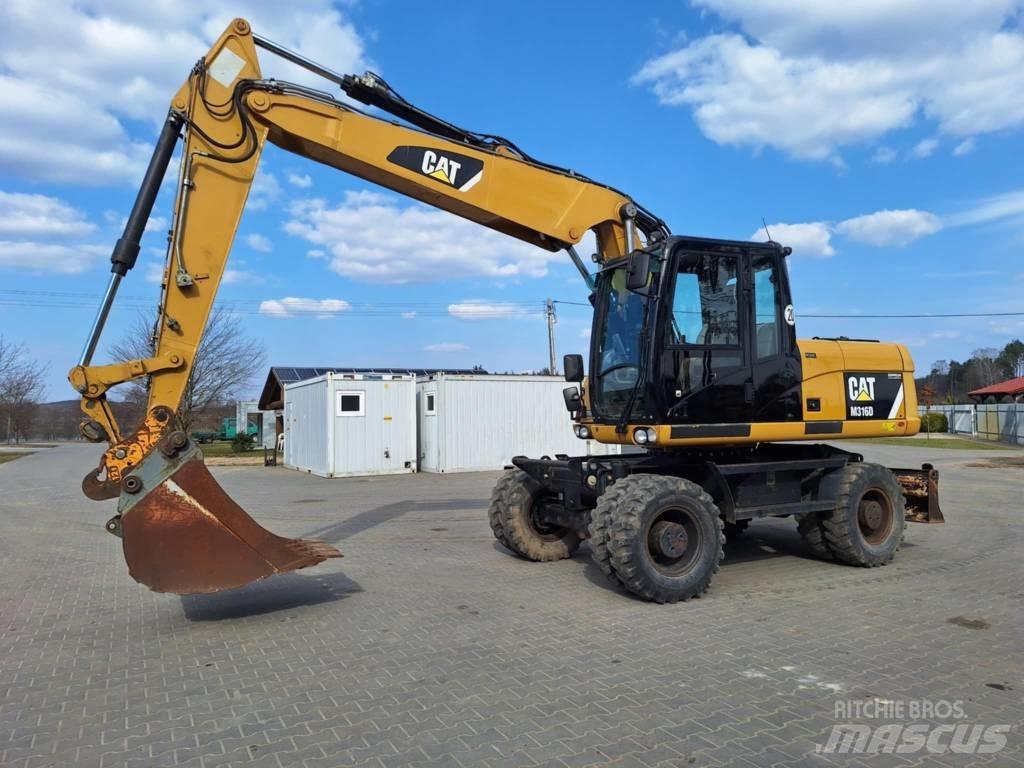 CAT M 316 D ホイール式油圧ショベル（パワーショベル・ユンボ・バックホー）