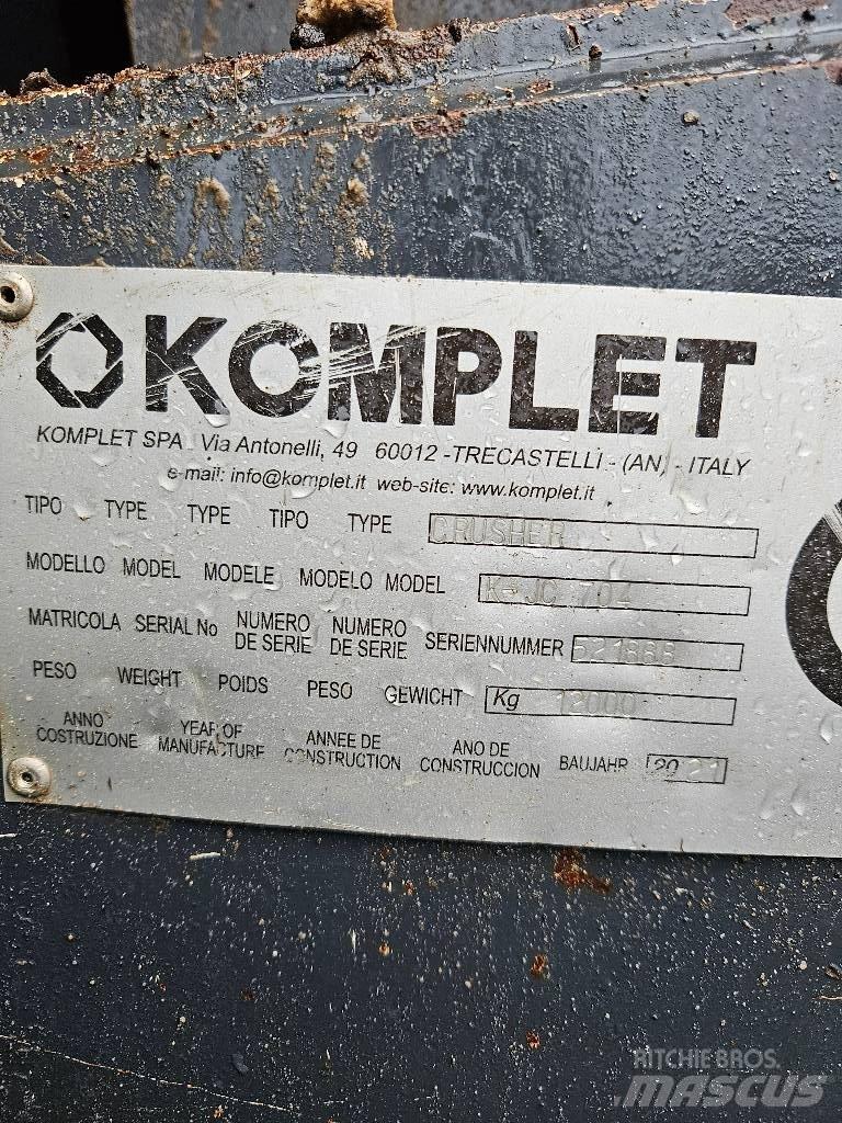 Komplet K-JC 704 自走式クラッシャー