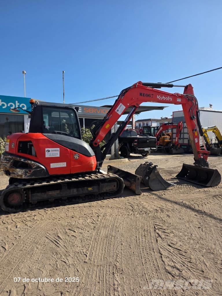 Kubota KX80-4a2 中型油圧ショベル 7ｔ-12ｔ（ユンボ・パワーショベル・バックホー）