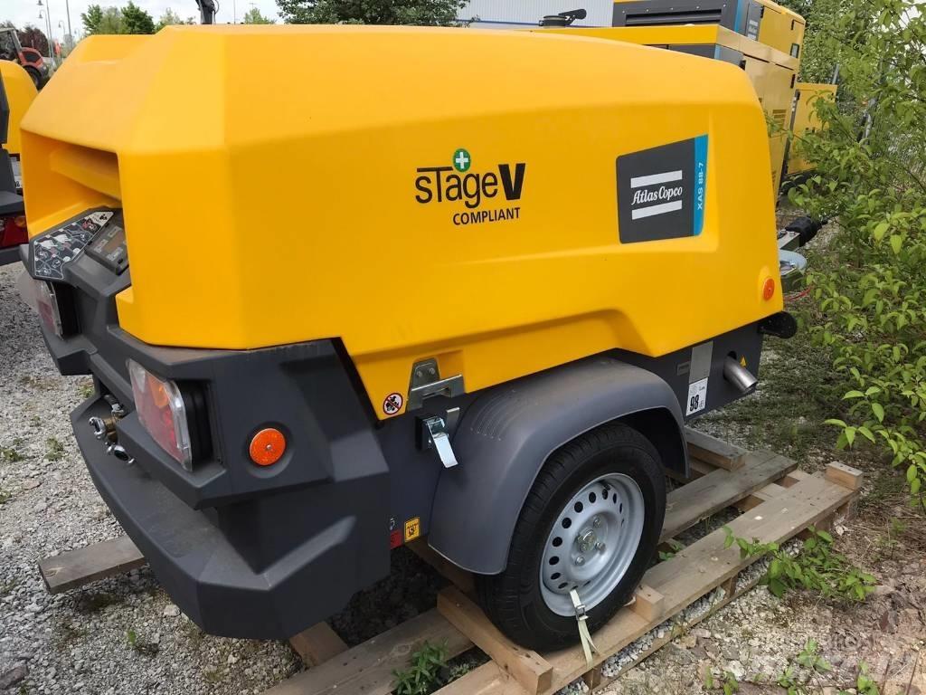 Atlas Copco XAS 88-7 コンプレッサー