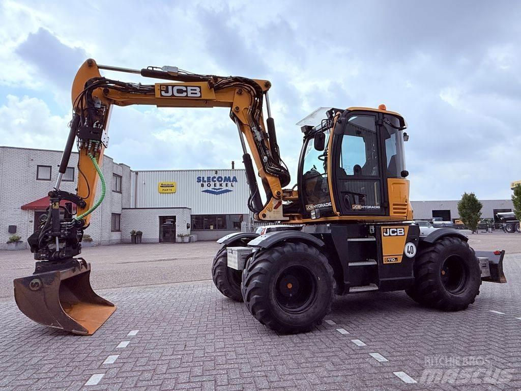 JCB Hydradig 110W ホイール式油圧ショベル（パワーショベル・ユンボ・バックホー）