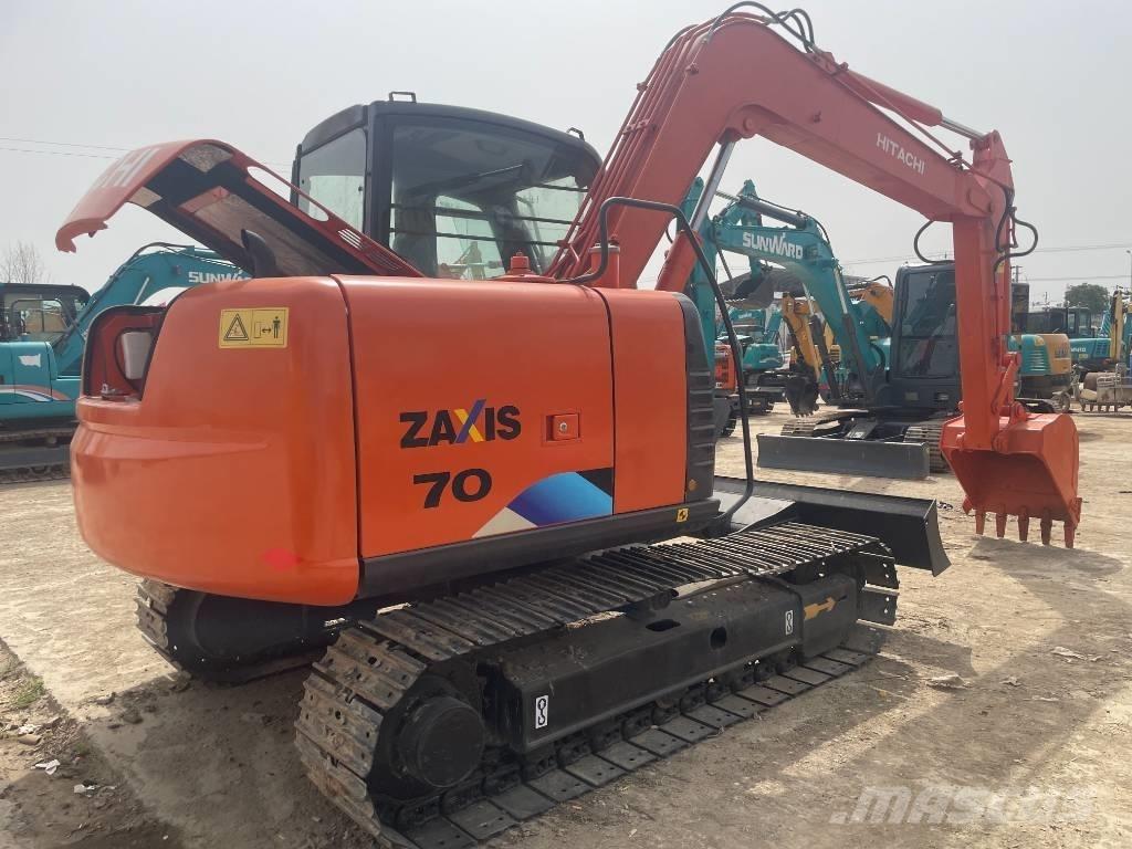 Hitachi ZX 70 中型油圧ショベル 7ｔ-12ｔ（ユンボ・パワーショベル・バックホー）
