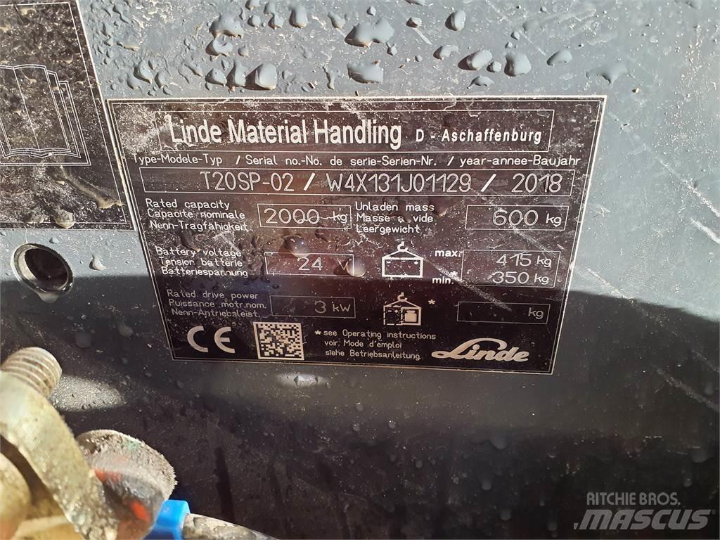 Linde T20SP kurz ローリフト