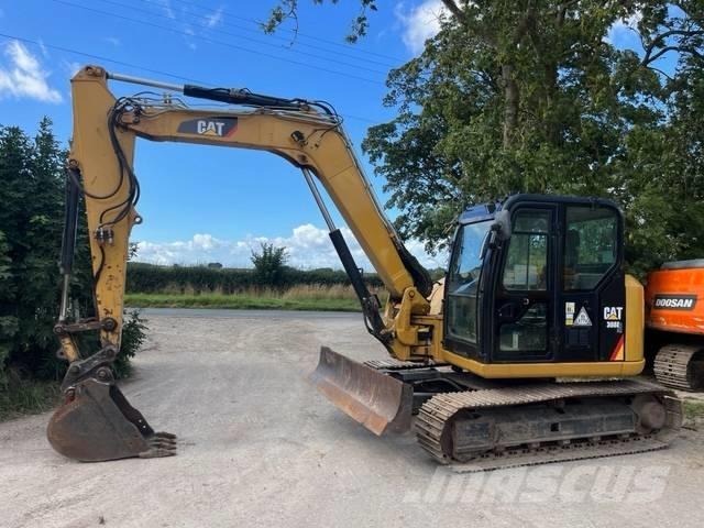 CAT 308 E 2 CR 中型油圧ショベル 7ｔ-12ｔ（ユンボ・パワーショベル・バックホー）