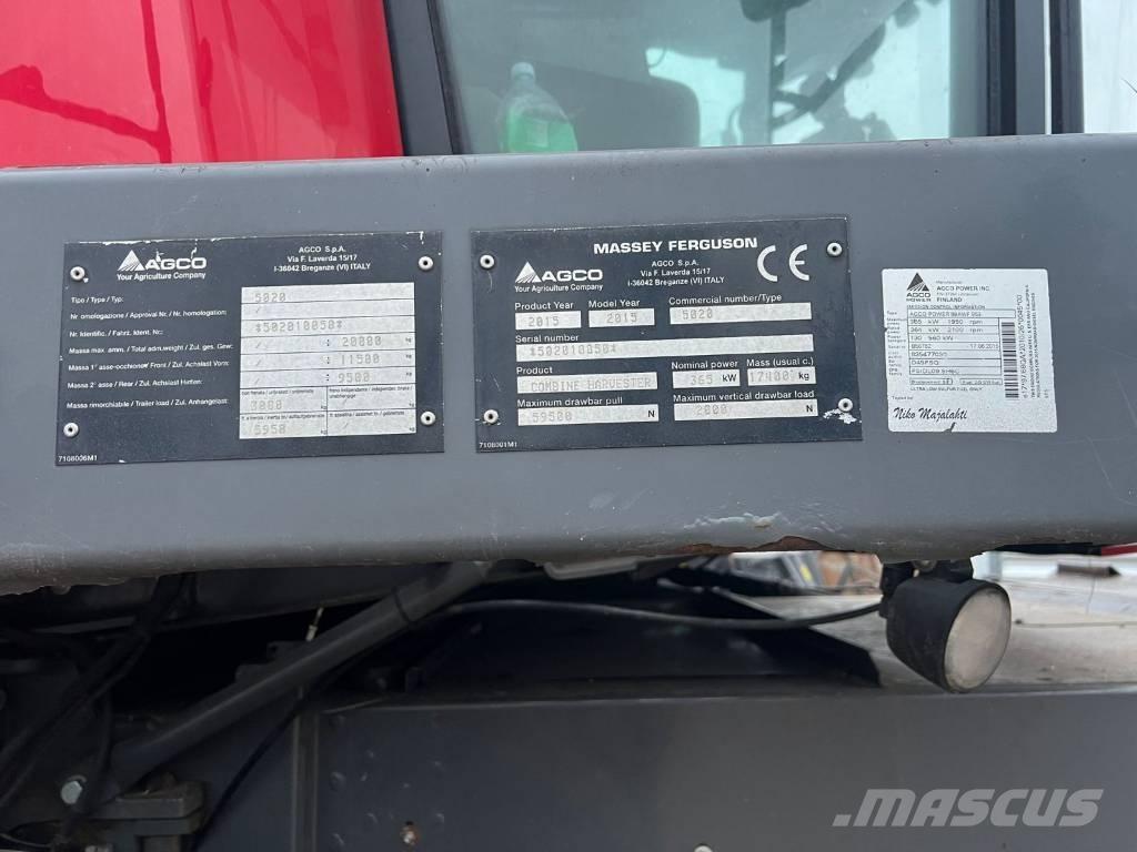 Massey Ferguson 9380 コンバイン