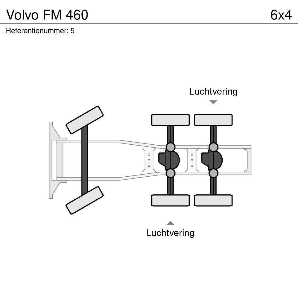 Volvo FM 460 中古トラクターヘッド | トレーラーヘッド