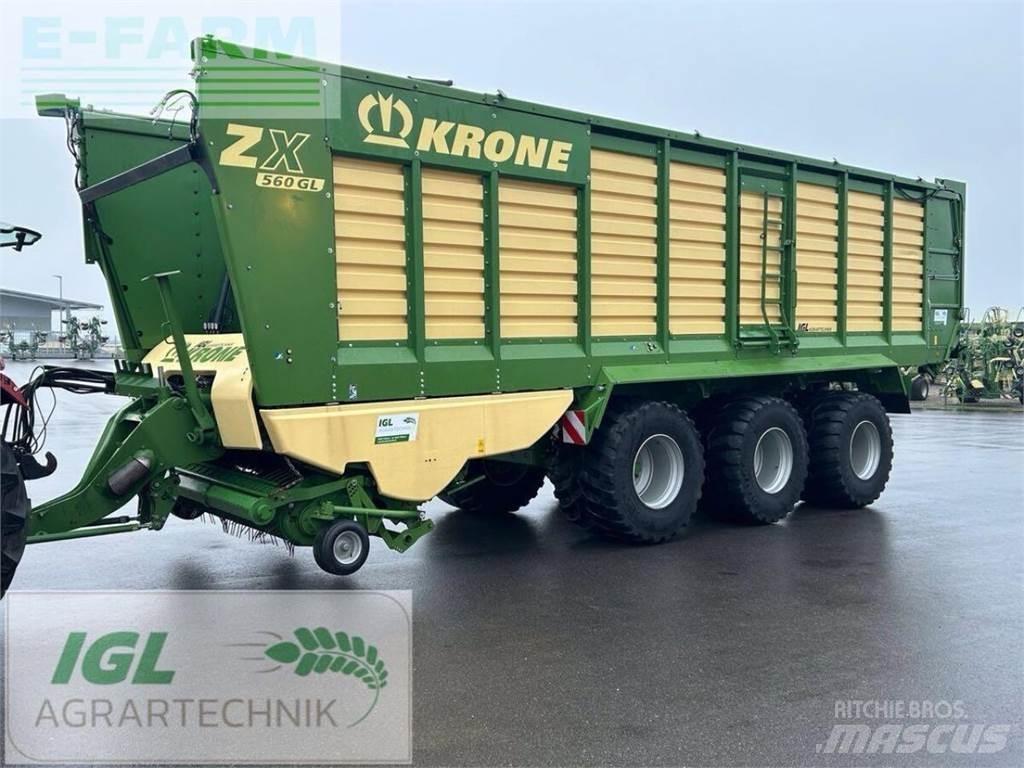 Krone zx 560 gl グレイン・カート