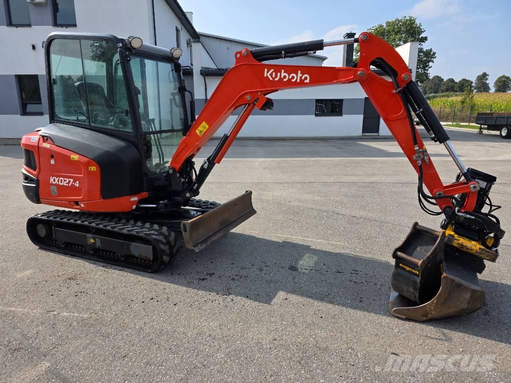Kubota KX 027-4 ミニ油圧ショベル 7t以下（ミニユンボ・ミニディガー）