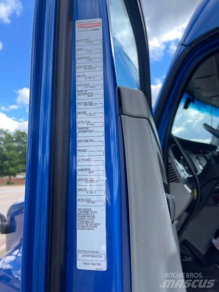 Kenworth T 680 中古トラクターヘッド | トレーラーヘッド