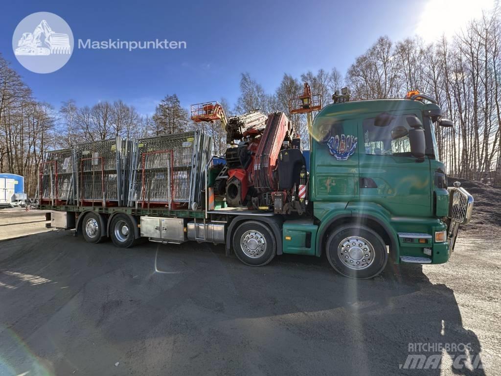 Scania R 440 LB クレーントラック、ユニック車