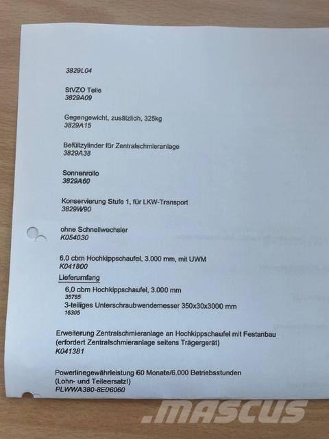 Komatsu WA 380-8 ホイールローダー・タイヤショベル