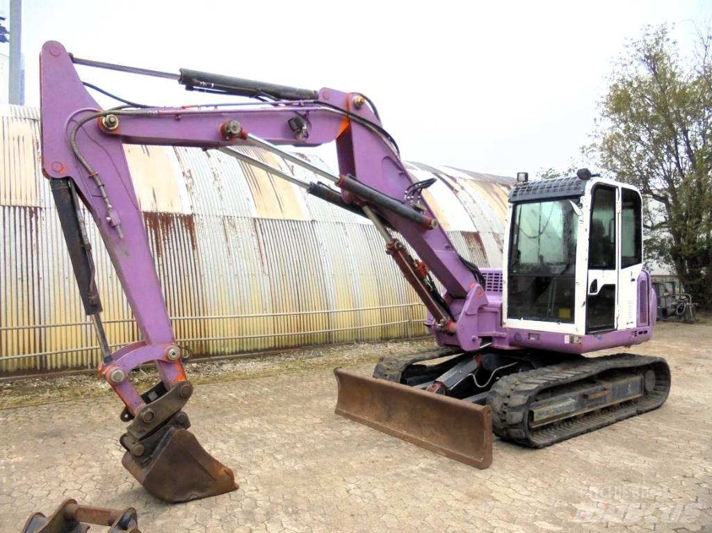 Hanix H 75 C 中型油圧ショベル 7ｔ-12ｔ（ユンボ・パワーショベル・バックホー）