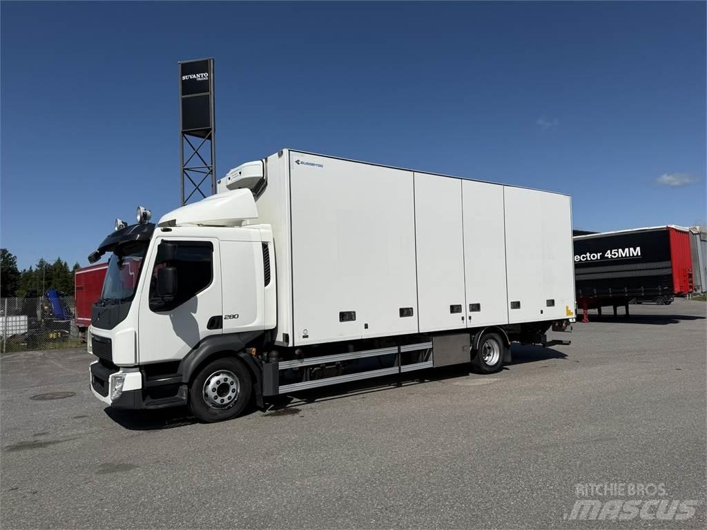 Volvo FL280 4x2 ボックスボディー、ウイング、箱車