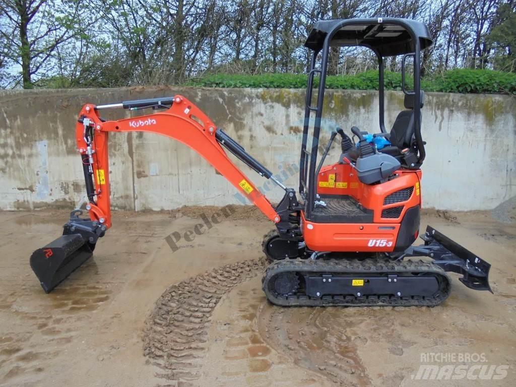 Kubota U 15-3 ミニ油圧ショベル 7t以下（ミニユンボ・ミニディガー）