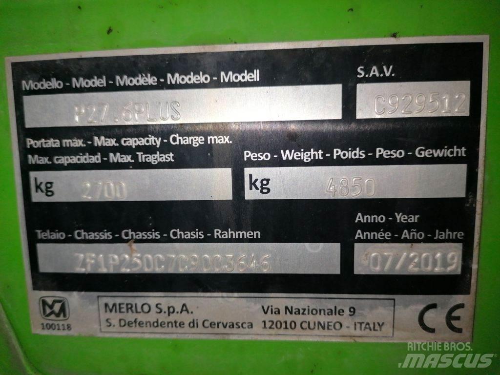 Merlo P27.6 PLUS テレスコーピックハンドラー