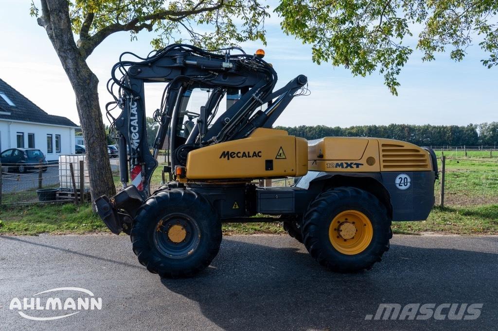 Mecalac 12 MXT ホイール式油圧ショベル（パワーショベル・ユンボ・バックホー）