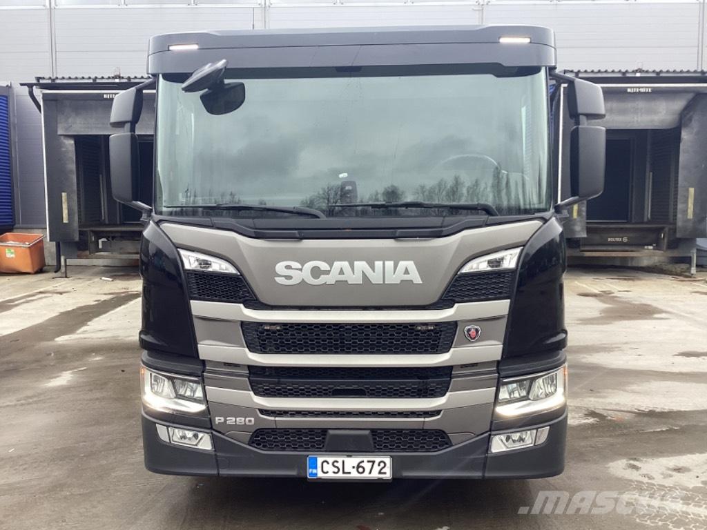 Scania P 280 CNG ボックスボディー、ウイング、箱車