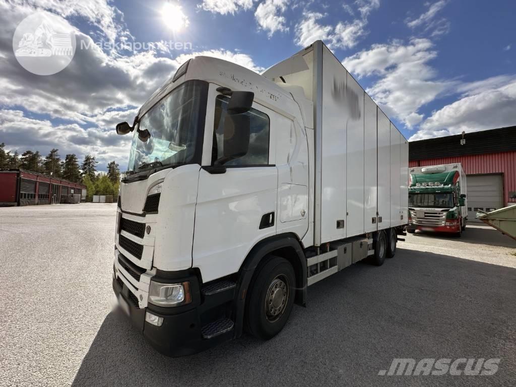 Scania R 520 ボックスボディー、ウイング、箱車
