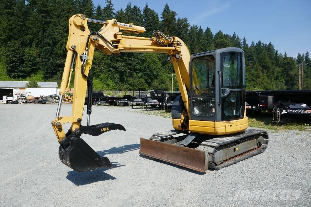 Komatsu PC58UU-5 ミニ油圧ショベル 7t以下（ミニユンボ・ミニディガー）