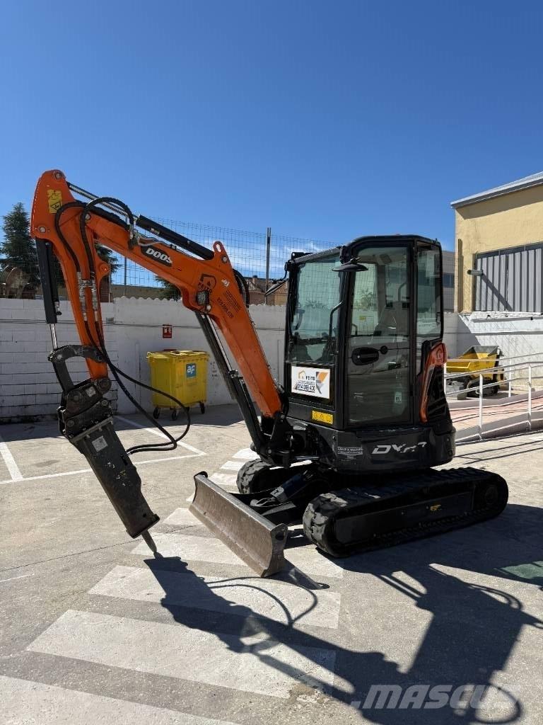 Doosan DX 27 Z ミニ油圧ショベル 7t以下（ミニユンボ・ミニディガー）