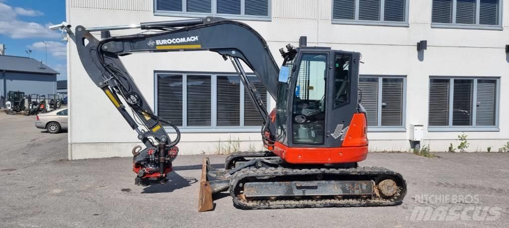 Eurocomach ES 85 SB 中型油圧ショベル 7ｔ-12ｔ（ユンボ・パワーショベル・バックホー）