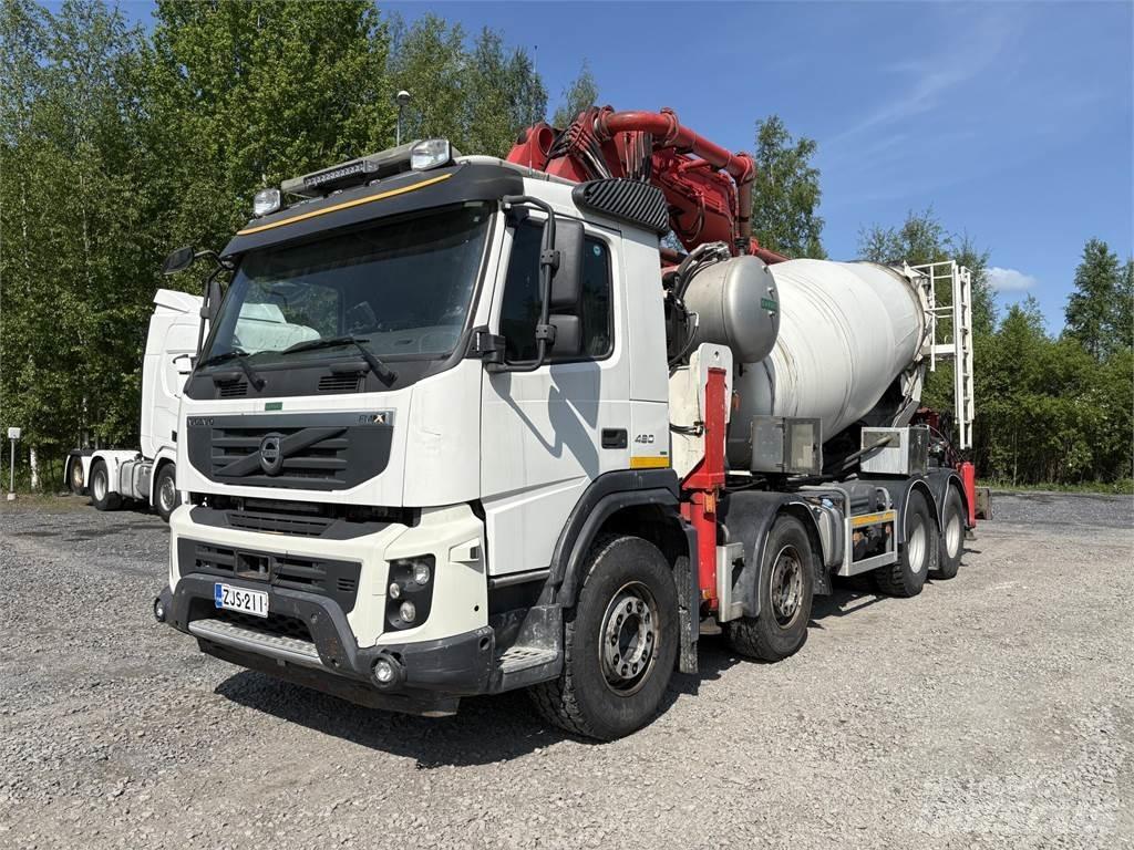 Volvo FMX 460 8*4 ミキサー車