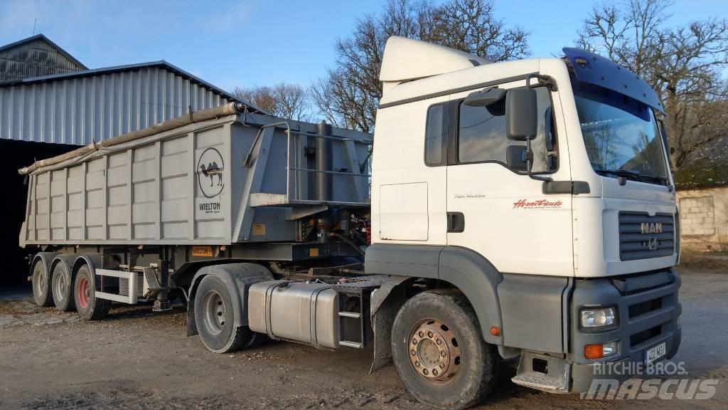 Wielton NW 33 SB ダンプセミトレーラー