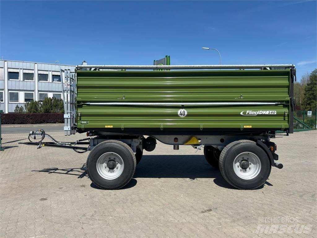 Fliegl DK 140 FOX ダンプトレーラー