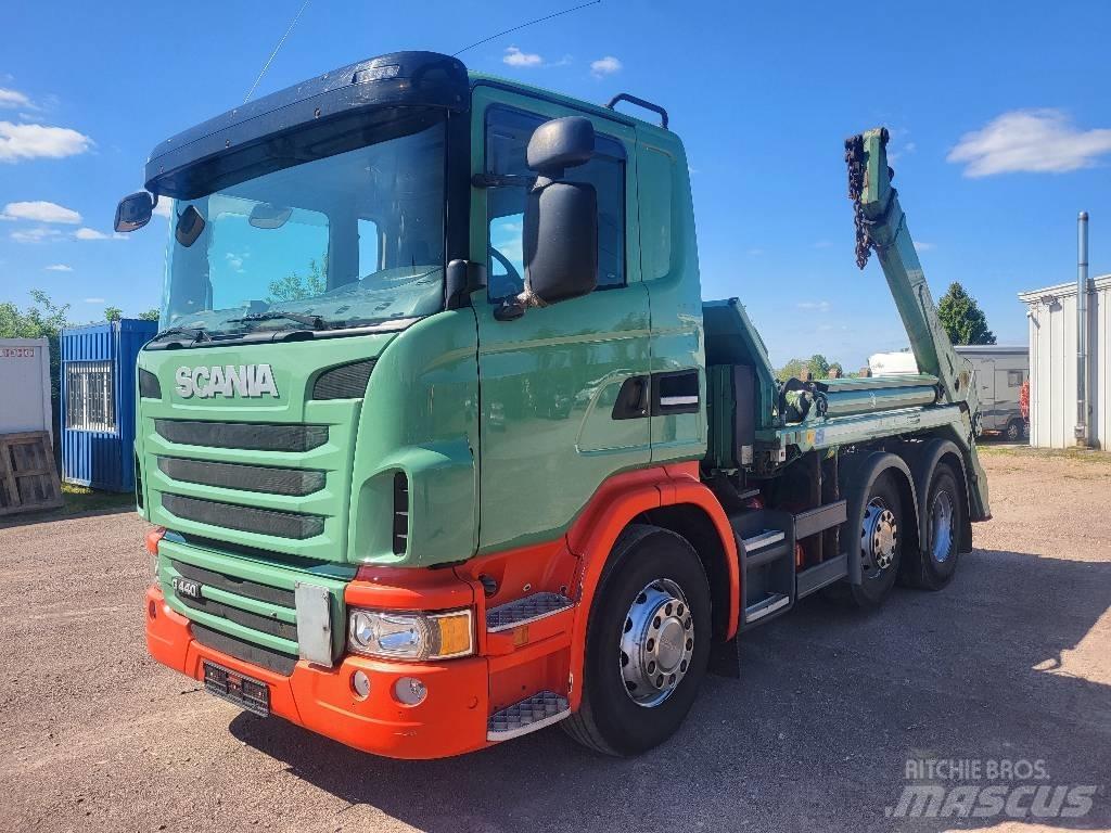 Scania G440LB 6x2 コンテナ、海コン車