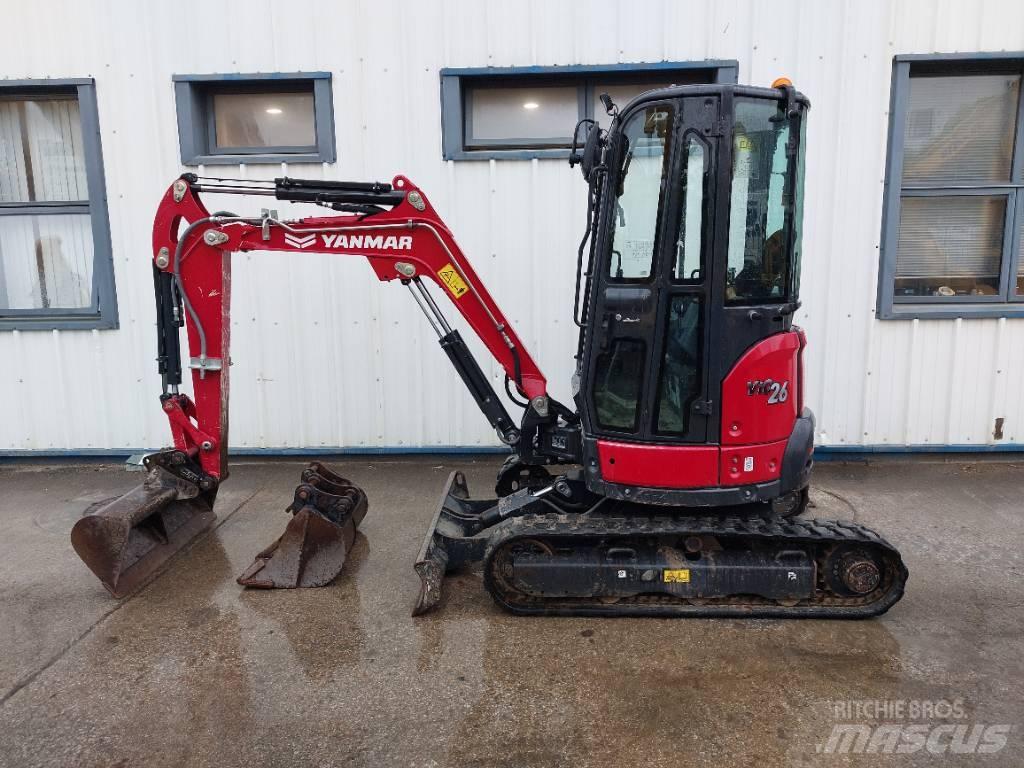 Yanmar Vio 26-6 ミニ油圧ショベル 7t以下（ミニユンボ・ミニディガー）