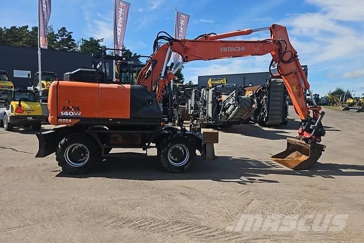 Hitachi ZX 140W-6 ホイール式油圧ショベル（パワーショベル・ユンボ・バックホー）