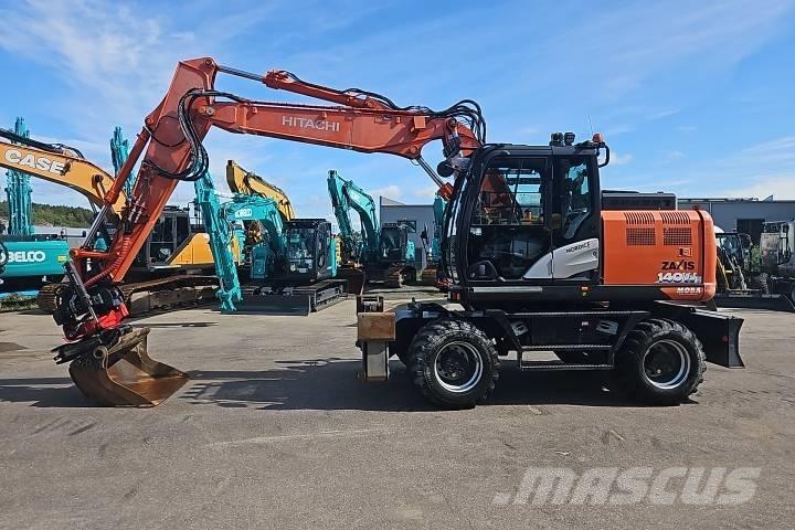 Hitachi ZX 140W-6 ホイール式油圧ショベル（パワーショベル・ユンボ・バックホー）