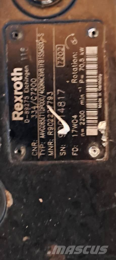 Rexroth A4VC085 油圧機